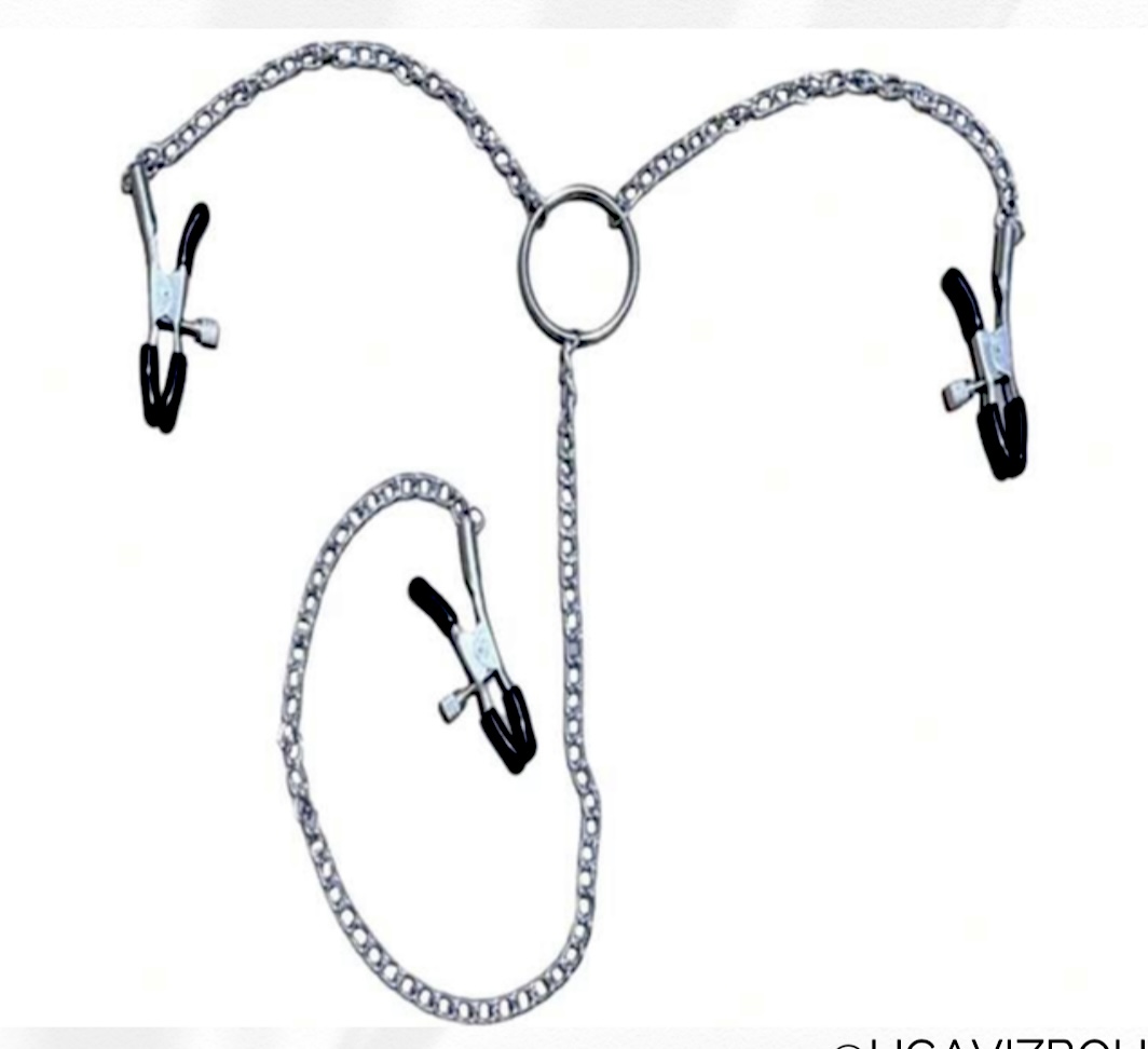 PINZAS DE PEZONES Y CLITORIS 